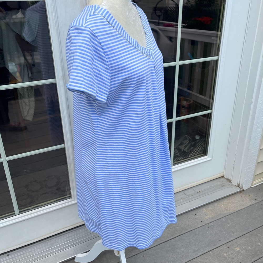 Carole Hickman Cotton Nightgown M - Picture 6 of 9